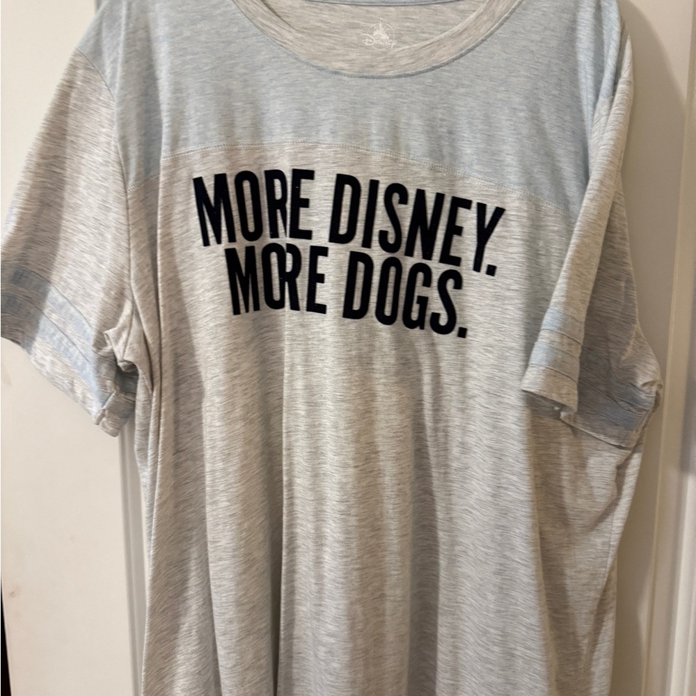 Disney Light Gray Dog T-Shirt